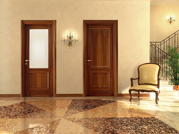 CLASSIC - Hinged wooden door by Ghizzi & Benatti - view 3